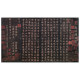Ancient calligraphy, calligraphy and painting inscription Ouyang Xun Prajna Paramita Heart Sutra Copy Copy Art Micro Spitting Paper Decoration
