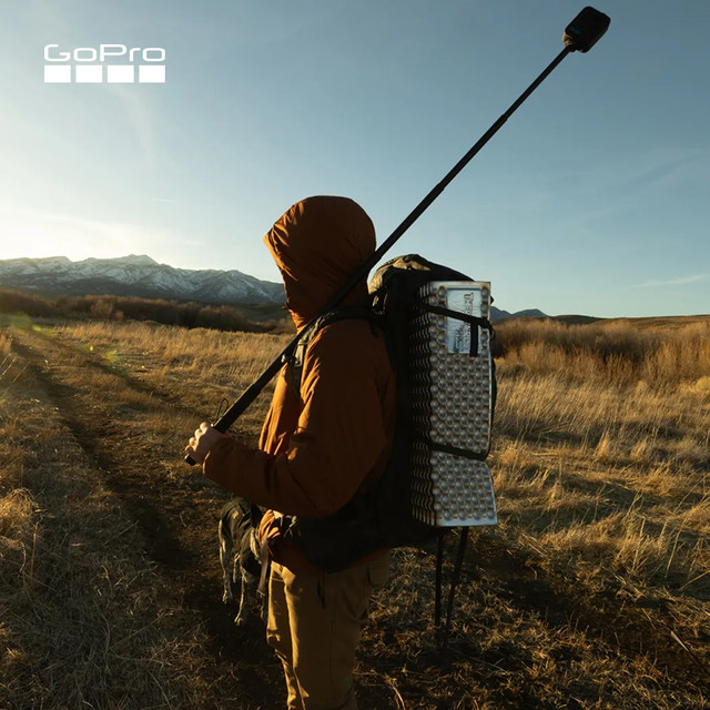 GoPro action camera accessories 1.2m retractable selfie stick extension pole compatible with all gopro cameras