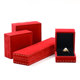 POLOFEST Night -angle Liberal Impatient Ring Box Gift Box Light Luxury High -end Bracelet Necklace Earrings Jewelry Box
