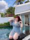 Good night Nana, Mermaid~ Gentle, plus size, slimming, pure lust, lace, big breasts, gathered to cover belly, high-end one-piece swimsuit