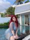 Good night Nana, Mermaid~ Gentle, plus size, slimming, pure lust, lace, big breasts, gathered to cover belly, high-end one-piece swimsuit