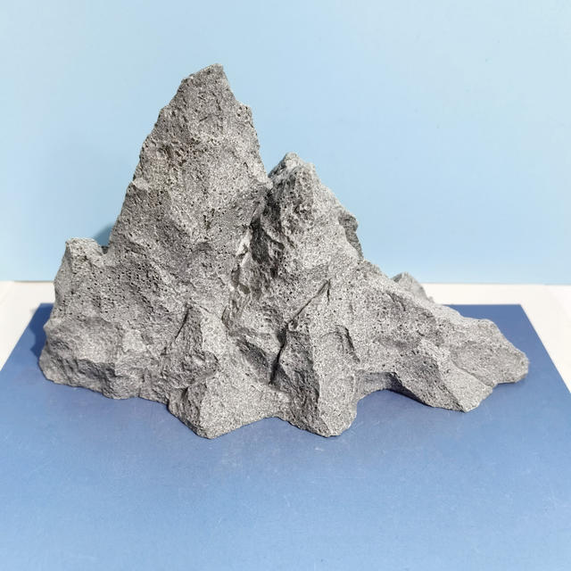 Simulated rockery stone potted plant landscaping stone ornaments garden gardening set strange stone home study desktop decoration