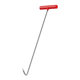 Manhole cover hook stainless steel long pole sewer iron hook hook sewer pull cargo iron hook cover hook tool pull cargo