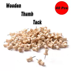 TUTU 50pcs/box Transparent Rose Gold Push Pins Thumb Thumbtack Board Pins  Drawing Photo Wall Studs