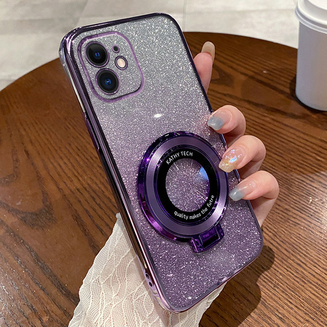 Suitable for Apple 12 mobile phone case iPhone12Pro anti-fall all-inclusive promax transparent Max silicone case mini female 12p with stand pm high-end sense ip twelve mini por male pmax shell