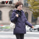 Yalu down jacket female mother's wear 2025 new women's winter hooded short fashion warm jacket for middle-aged and elderly people