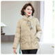 Yalu Chinese style embroidered mother down jacket for women in 2025 winter new fashionable age-reducing short thermal jacket
