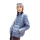 Yalu stand-up collar thin down jacket for women's winter short style fashionable and popular small solid color warm down jacket