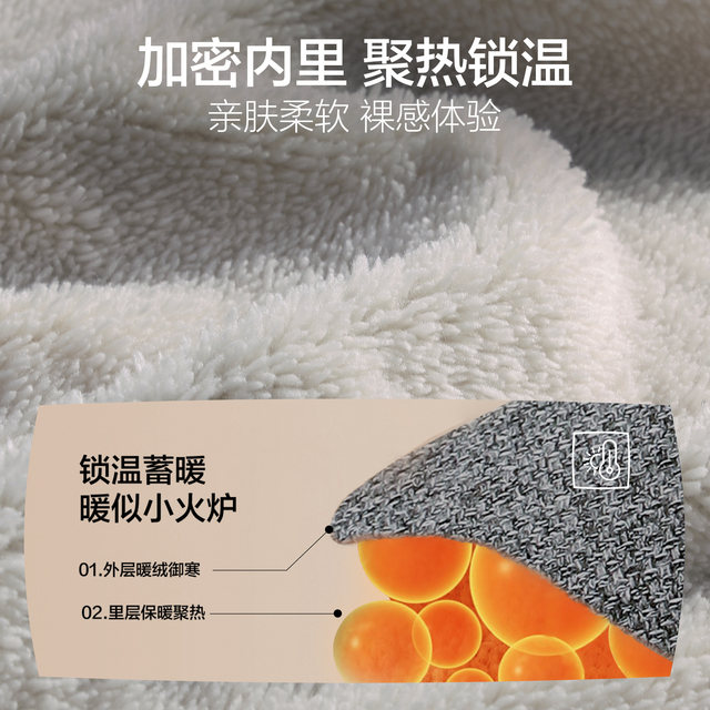 
Hailan Home Cotton Slippers Men's 2025 Autumn and Winter New Indoor Home Warm Thick Sole Fur Slippers Cotton Drag