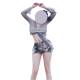 Mind exposes the slightly translucent gauze net bright silk super skirt low waist sexy versatile skirt elastic bag hip skirt female
