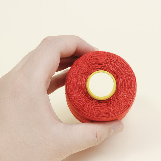 Sewing quilt needle and thread 3 strands thickened household handmade white sewing thread Coarse cotton thread construction wide line quilt thread