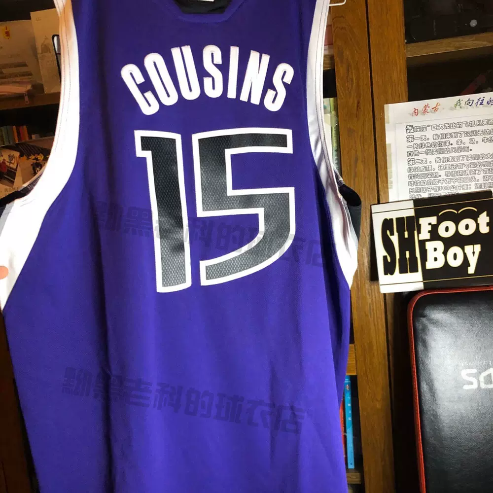 国王定制考辛斯15号球衣表妹0号篮球服刺绣定制diy