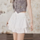 LA CRAWFISH Princess Style Fairy Skirt Sweet Lace Lace Lace Lace All-match Short Skirt Cake Skirt