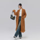 La Crawfish retro, soft, glutinous lazily long -style long -style flowing sweater jacket women's winter