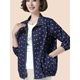 Middle-aged and elderly women's fashionable small coat spring and autumn new large-size jacket top mother pure cotton casual short jacket
