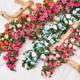 Wall hanging decoration simulated rose vine living room balcony air conditioning pipe courtyard decoration rattan wall hanging green plants