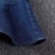 Fishtail denim skirt and skirt for women 2025 new autumn A-line hip versatile high-waisted slim ruffle skirt