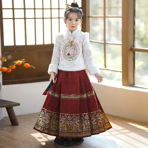 girls' suit 2021 new autumn and winter clothes 7 years old Latest