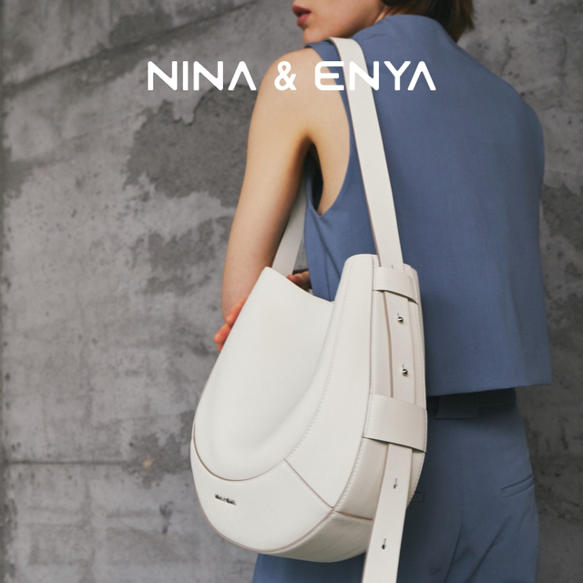 NINA ENYA/Nina Enya Shirley Bag Medium Crossbody Bag 2025
