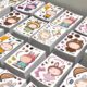 Labubu dressing puzzle stickers for children's handmade manual DIY creative puzzle dress kindergarten stickers