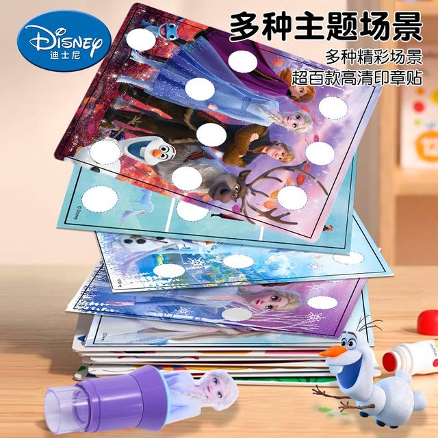 Elsa Sticky Notes Disney Magic Seal Sticker Elsa Princess Reward Sticker Girls Creative ...
