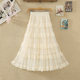 Sweet lace skirt for women in autumn and winter new multi-layer cake skirt for women with fluffy skirt spliced ​​mesh a-line skirt for gauze skirt