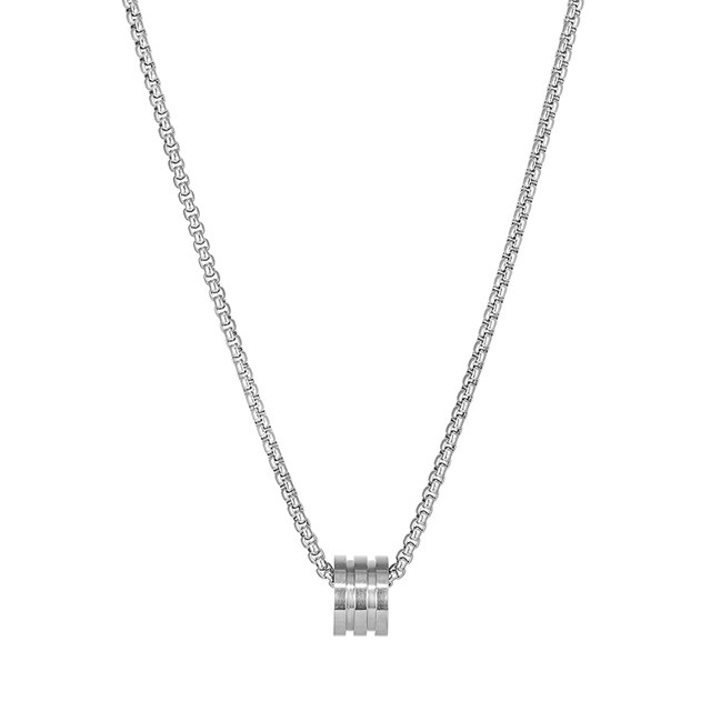 Autumn and winter pendant necklace men's design trendy daily sweatshirt chain American simple niche versatile boys' accessories