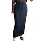 Pleated elastic skirt Spring and summer 2025 new hip-covered long skirt slim and slim pencil Miyake skirt 003
