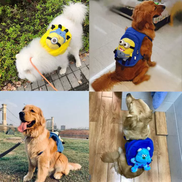 小大狗狗背包狗用宠物自背包包小型犬中型外出双肩