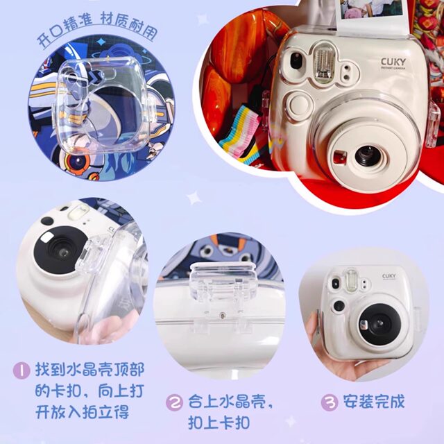 One-time imaging Polaroid mini8/9 color photo camera package photo paper portable student party gift