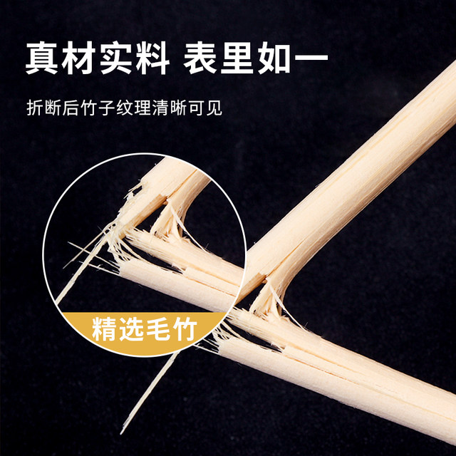 Disposable chopsticks restaurant special for convenient independent packaging, lengthened and thickened sanitary chopsticks commercial wholesale high-end new style