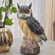 Simulated owl ornaments balcony garden home gardening decoration crafts bird animal model landscaping bird repellent