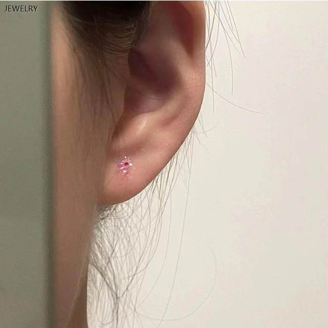 Suitable for raising ear piercings and bear ear studs resin invisible ...