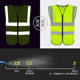 ZUJA reflective safety vest large size reflective vest plus fat extra large reflective clothing extra large size safety vest large size