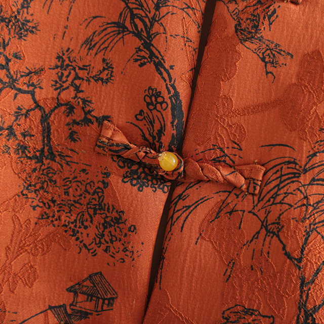 Grandma's autumn clothes fashionable vest three-piece set for elderly women's clothing spring and autumn clothes old lady's national style new Chinese style suit