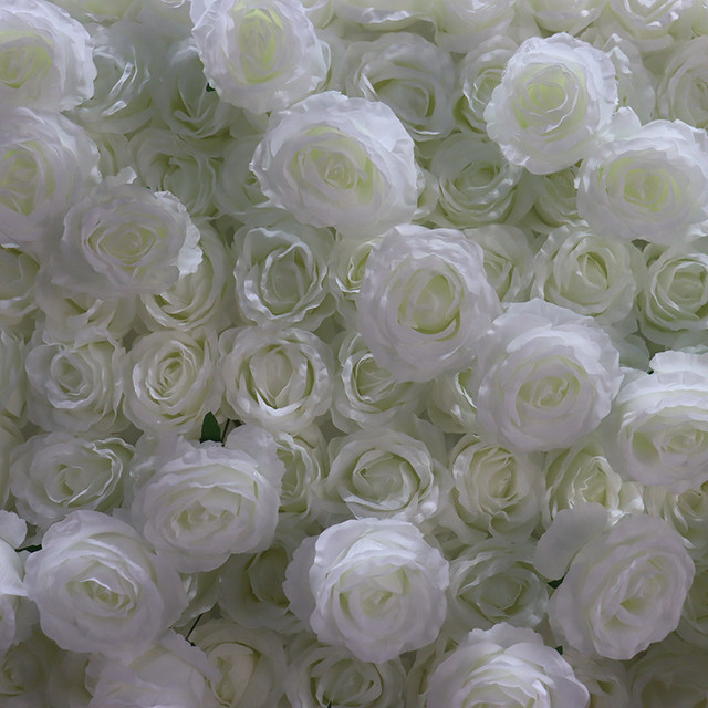 Wedding new artificial flower background wall decoration silk flower internet celebrity check-in engagement banquet birthday banquet layout rose flower wall