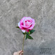 Simulated rose single flannel rose Valentine's Day home flower arrangement waterfall flower wedding decoration fake flower artificial flower