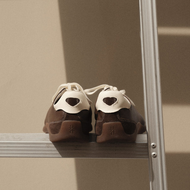 Zuxia Industrial FOOT INDUSTRY ballerina training shoes thin sole casual and comfortable brown retro versatile