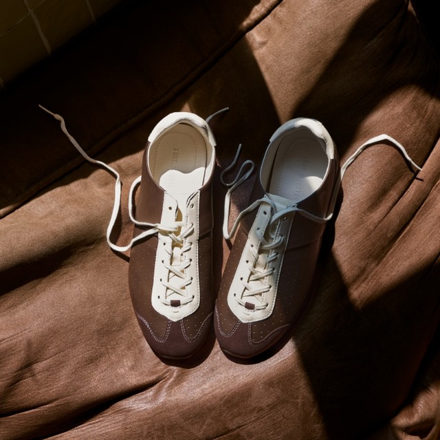 Zuxia Industrial FOOT INDUSTRY ballerina training shoes thin sole casual and comfortable brown retro versatile