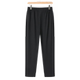 Mom pants 2025 new spring and summer elastic waist casual pants middle-aged and elderly women's summer loose thin straight trousers