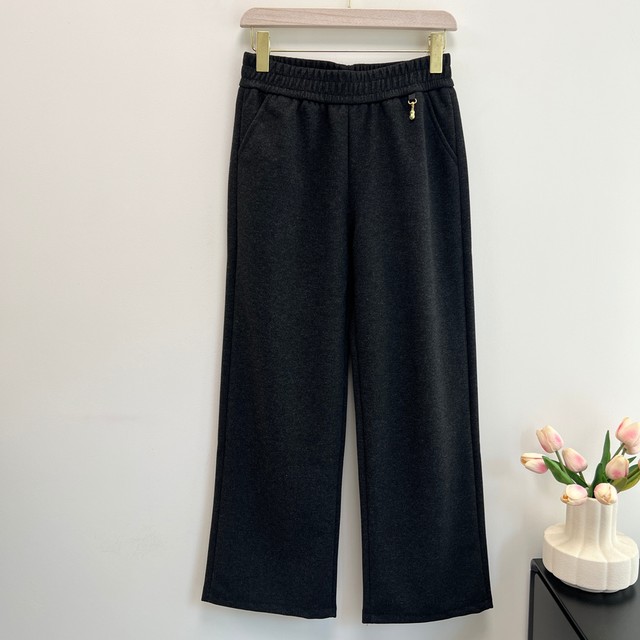 Middle-aged and elderly women's pants, mom's autumn and winter velvet pants, straight pants, high-waisted pants for the elderly, thickened and enlarged, grandma's pants, fashionable