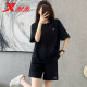 Xtep Sports Set for Women 2025 Summer Ice Silk Quick Dry Clothes Casual Large Size Women's Running Fitness Sportswear Women