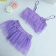 Children's swimsuit female baby girl skirt split bikini bikini lace cute little middle big children swimsuit
