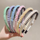 Children's hairband female 2025 new girl's toothed anti-slip headband does not strangle the head primary school students crush hairpin headwear
