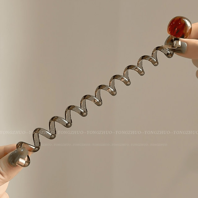 Retro simple bubble braided headband for women 2025 new high-end phone line hair loop tie ponytail hair braiding artifact headdress