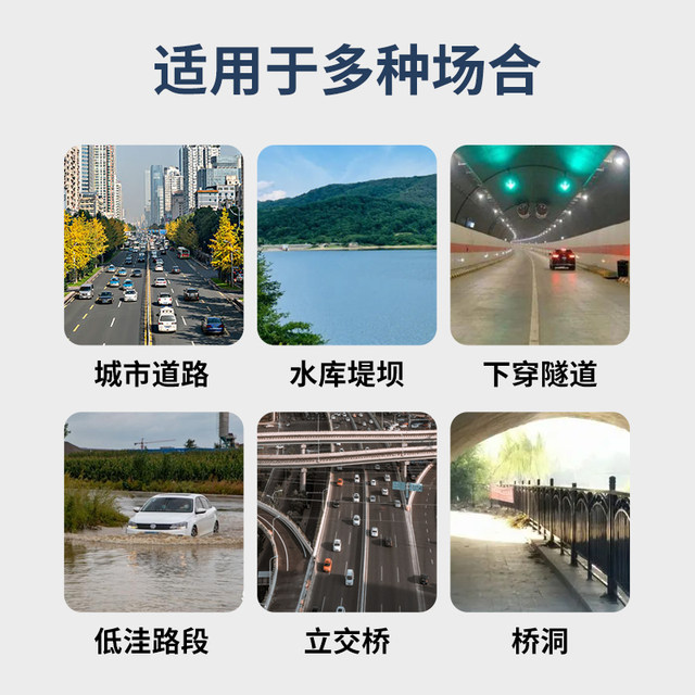 Buried water monitor road bridge hole sponge city waterlogging intelligent liquid level meter equipment sensor