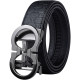 Caluom Kaiol men's authentic belt genuine leather 2023 new young people's belt automatic buckle business fashion