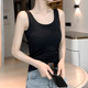 Modal suspender vest for women in the summer new slim fitting outer wear beautiful back bottom sleeveless chic top
