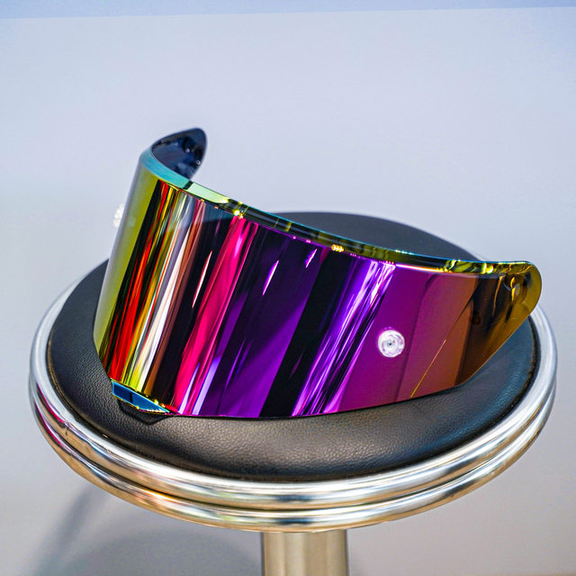 GSB361 helmet lens original genuine accessories electroplated sunscreen aurora color high definition high transmittance helmet goggles