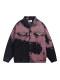 Extra large size 300Jin [Jin equals 0.5 kg] tie-dyeed old hip-hop dark spring new jacket versatile loose Hong Kong style denim jacket